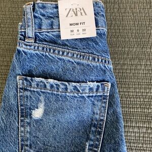 Zara Mom Jeans Size 0